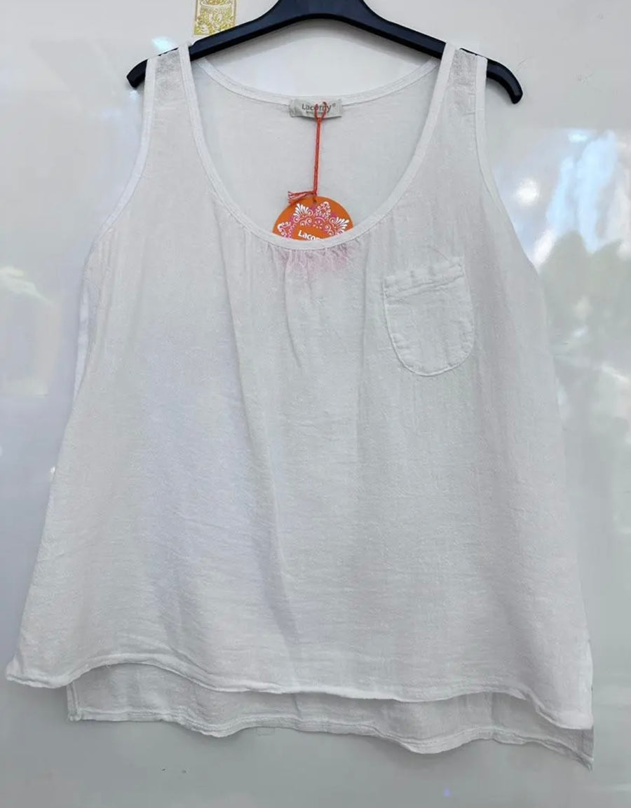 Isla Tank with Pocket