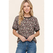 Load image into Gallery viewer, STACCATO - SS Floral Jersey Top
