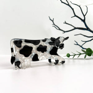 Cow Hair Claw Clip