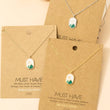 Load image into Gallery viewer, Oval Mountain Range Coin Charm Necklace
