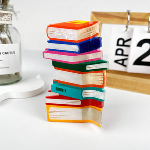 Book Hair claw clip