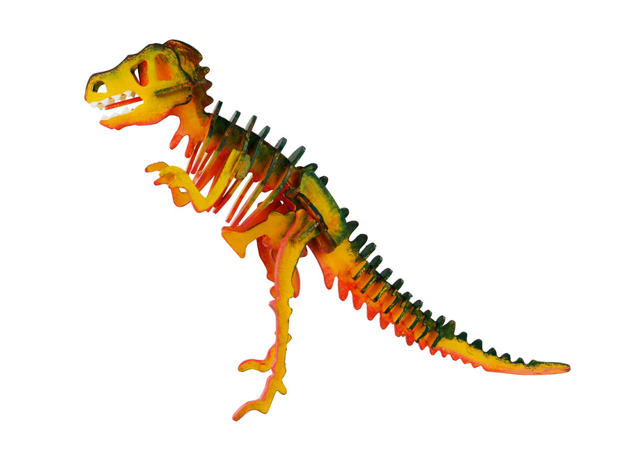 3D Puzzle & Paint: T-Rex