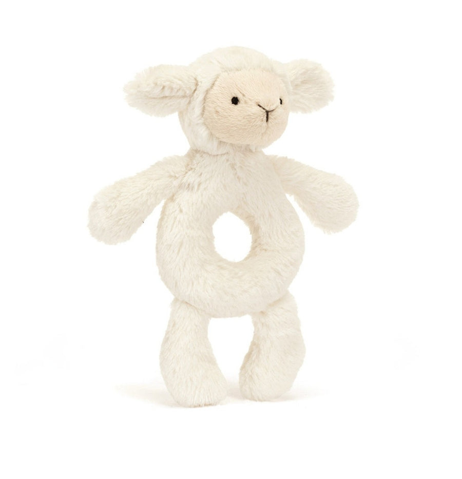 Bashful Lamb Ring Rattle