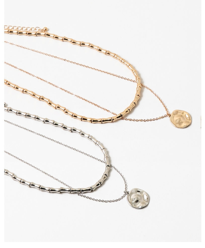 Bone layer Necklace