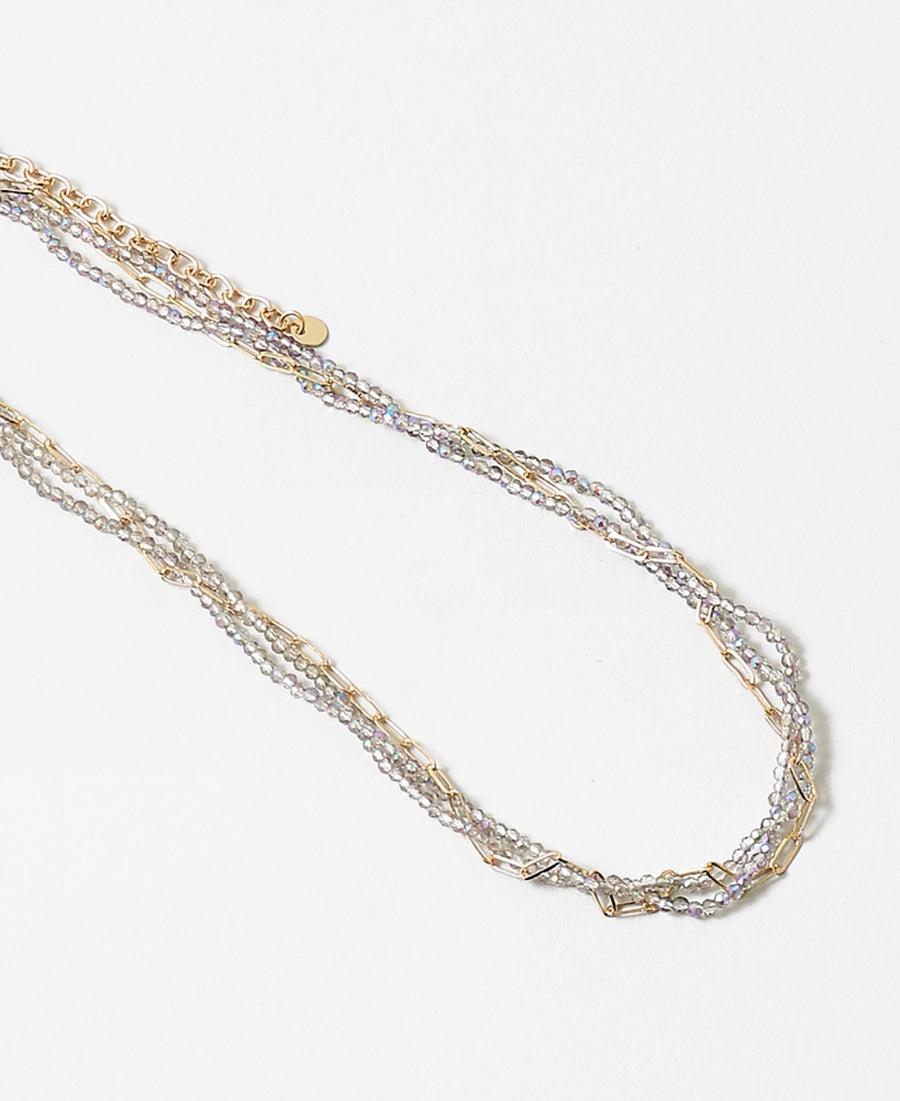 Crystal link Necklace