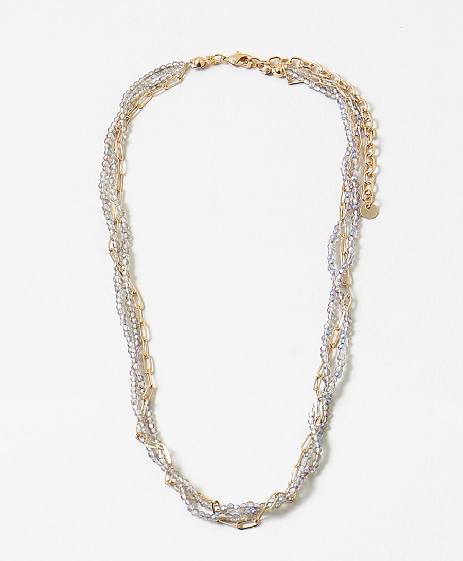 Crystal link Necklace