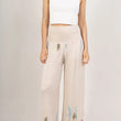 Load image into Gallery viewer, Floral print silk pant

