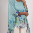 Load image into Gallery viewer, Floral print silk blouse
