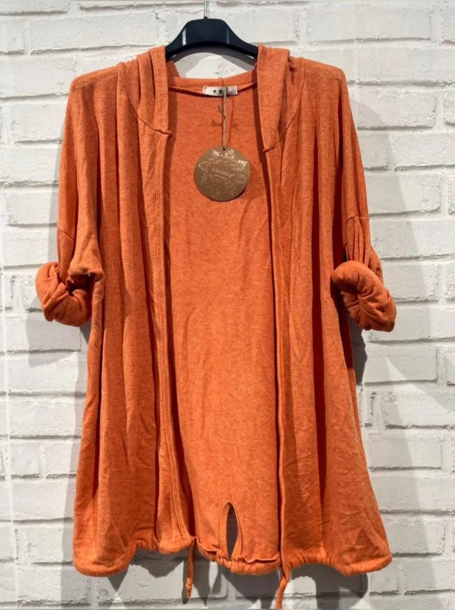 Hood Cardi