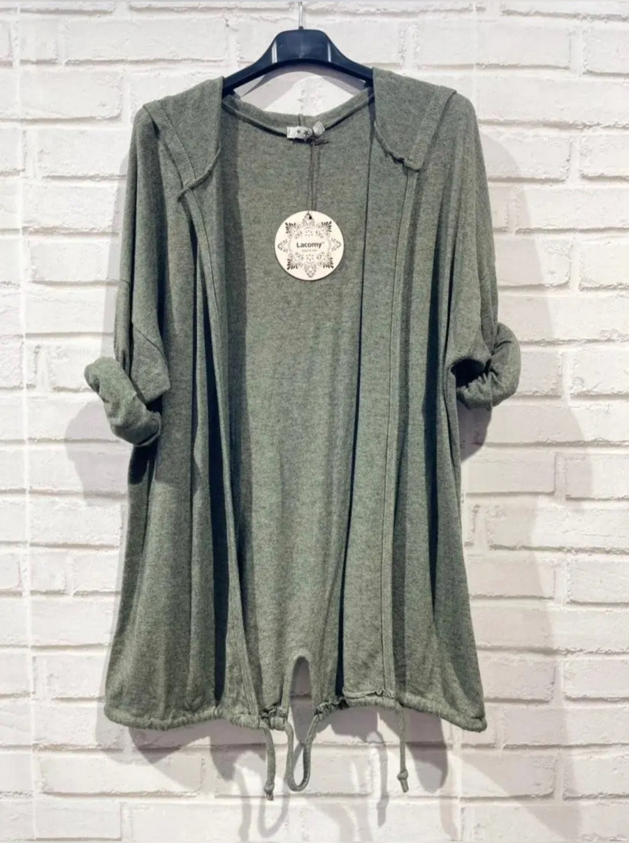 Hood Cardi