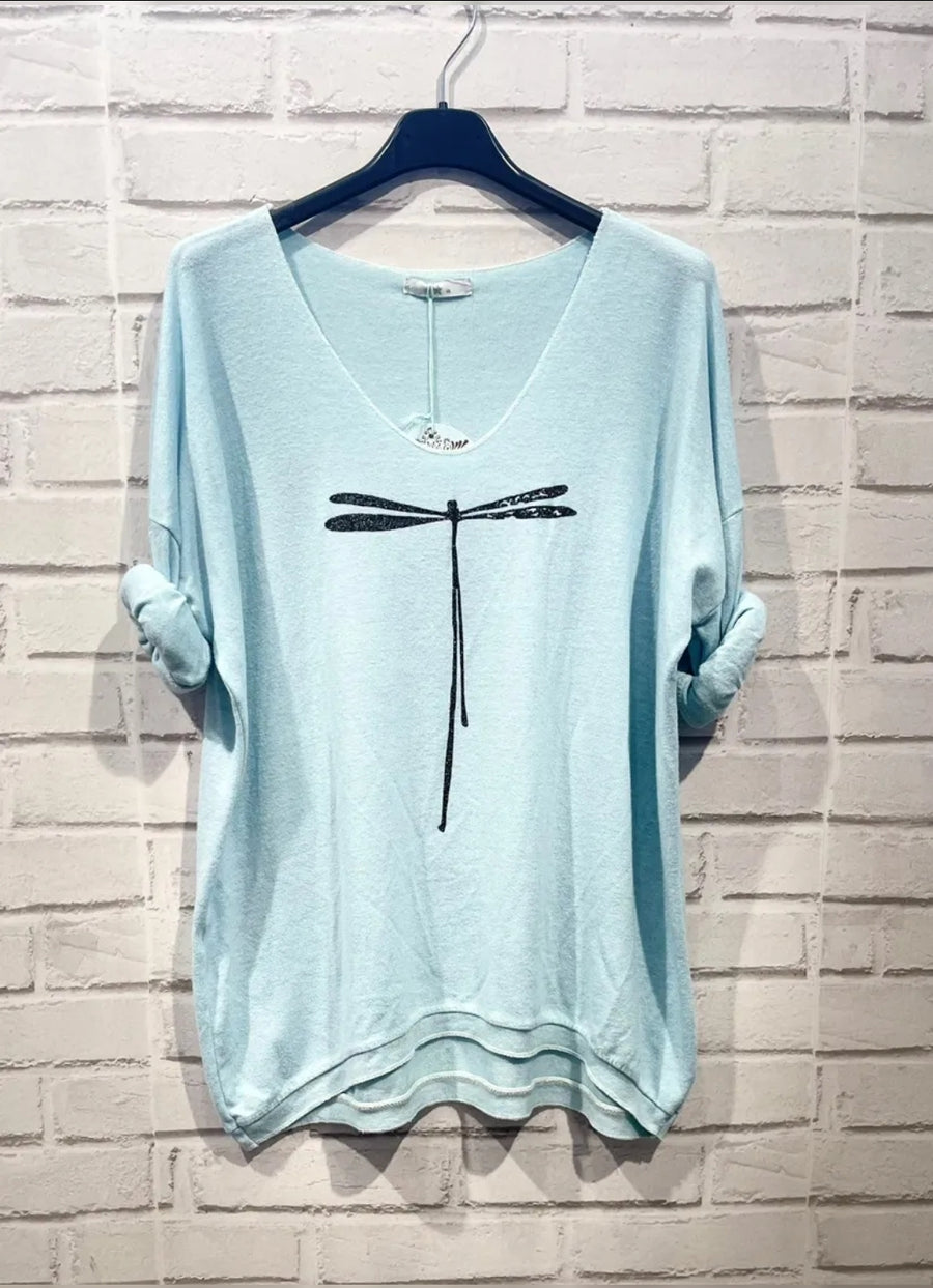 Dragonfly knit