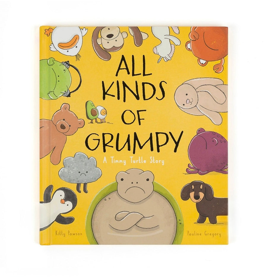 Jellycat All Kinds of Grumpy Book