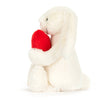Load image into Gallery viewer, Jellycat Bashful Red Love Heart Bunny
