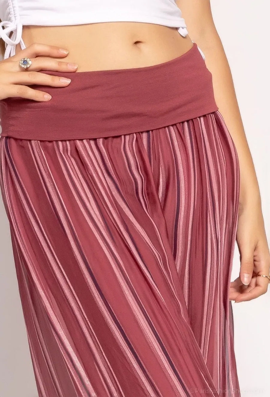 Silk skirt