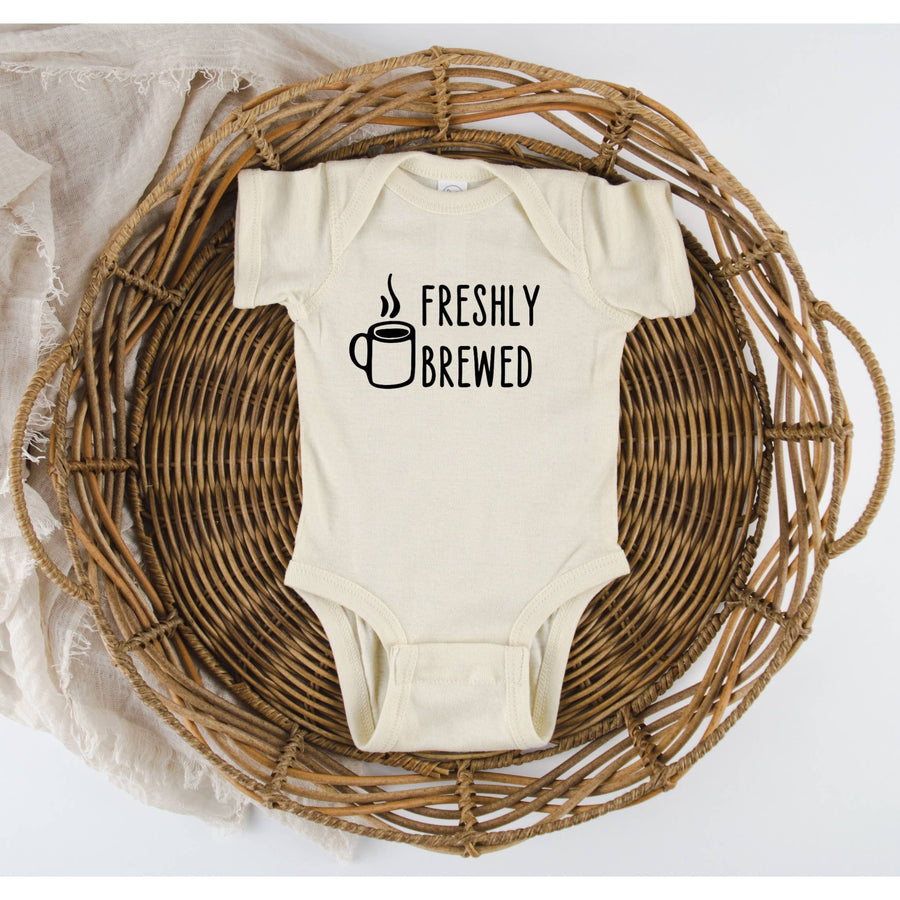 Freshly Brewed Baby Onesie