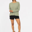 Load image into Gallery viewer, Mono B - Soft Ribbed Scoop Neck Top
