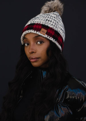 P.A Co. - Hat w/Red Trim