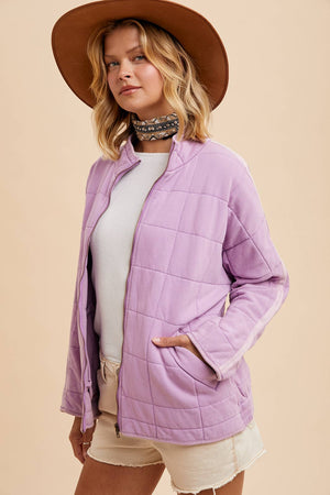Washed Quilted Jacket