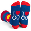 Load image into Gallery viewer, Lavley - I Heart CO Colorado Socks (Blue)
