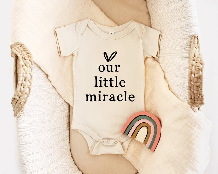 Our Little Miracle Baby Onesie