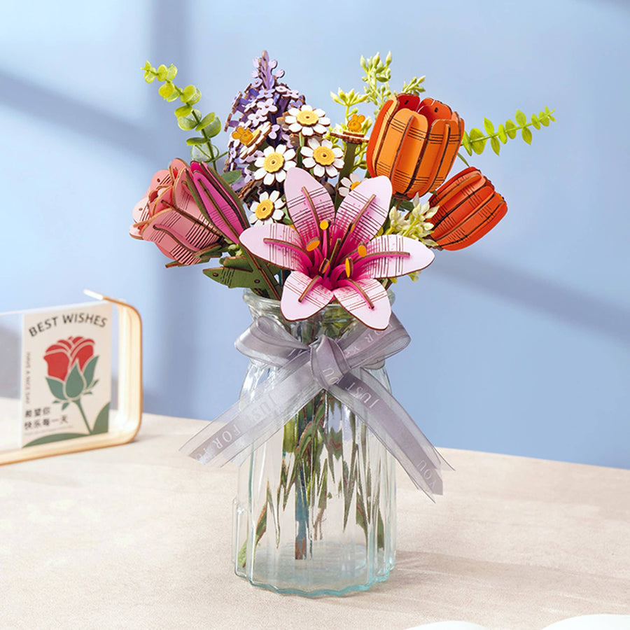 3D Puzzle: Pink Lilly