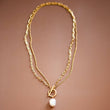 Load image into Gallery viewer, Mia - 18K Gold Waterproof Necklace 6860

