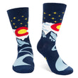 Load image into Gallery viewer, Lavley - The Mountains Are Calling (Colorado) Socks
