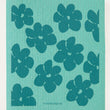 Load image into Gallery viewer, Swedish Dishcloths - Flower Power Teal
