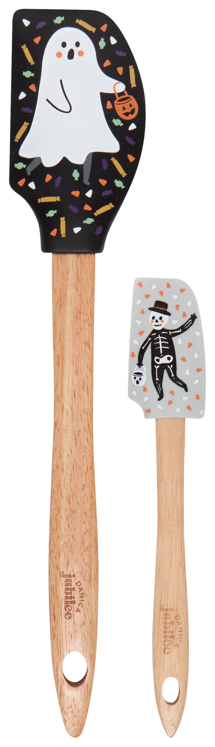 Halloween Silicone Spatulas Set