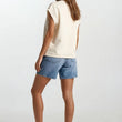 Load image into Gallery viewer, Doe and Rae - Embroidery Muscle Top
