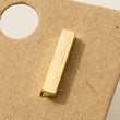 Load image into Gallery viewer, Fame - Gold Dipped Dainty Mini Bar Stud Earrings
