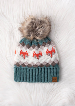 P.A Co. - Fox Pom Hat