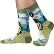 Load image into Gallery viewer, Lavley - Swing Swear Repeat Golf Socks
