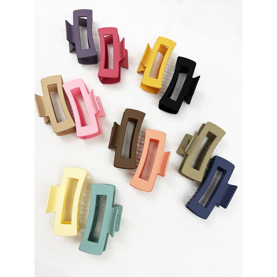 Large Rectangle Hair Claw