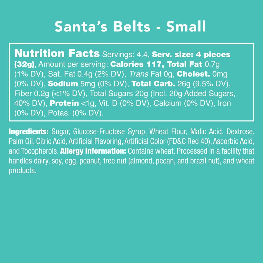 Candy Club - Santa's Belts