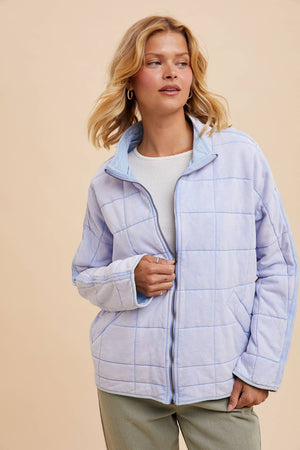 Washed Quilted Jacket