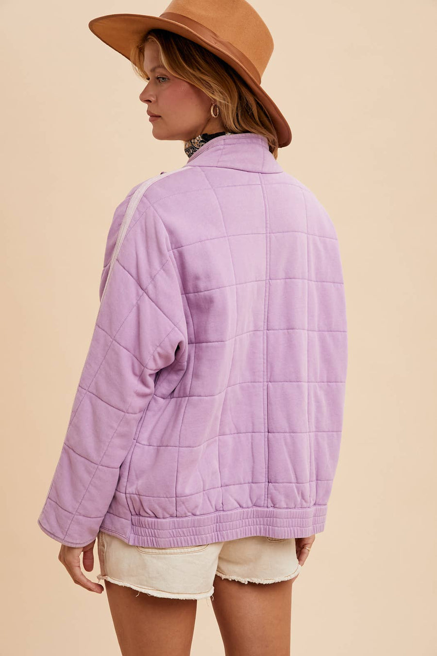 Washed Quilted Jacket