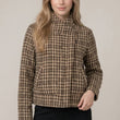 Load image into Gallery viewer, Doe &amp; Rae - PLAID ASYMMETRY JACKET
