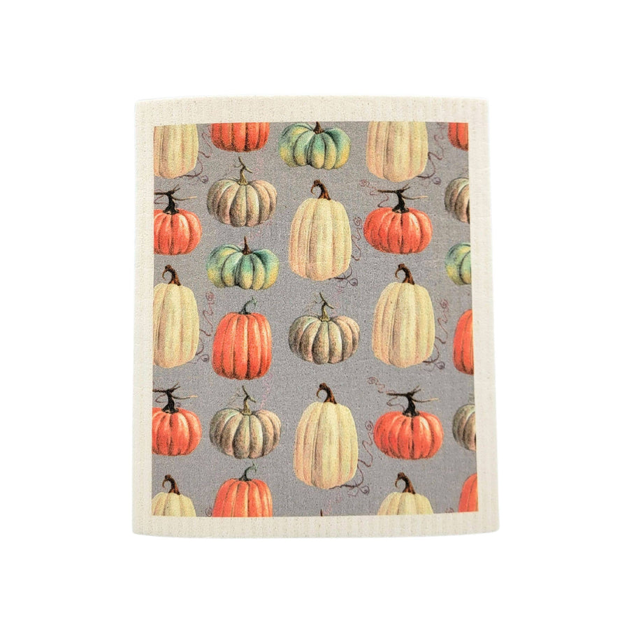 Swedish dishcloth - Pumpkin Pattern