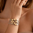 Load image into Gallery viewer, Mia - Layered Guitar String Bracelet Set
