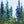 Load image into Gallery viewer, Magnet - 1&quot; Misty Forest Watercolor Print

