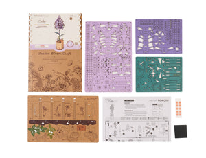 3D Puzzle: Lilac
