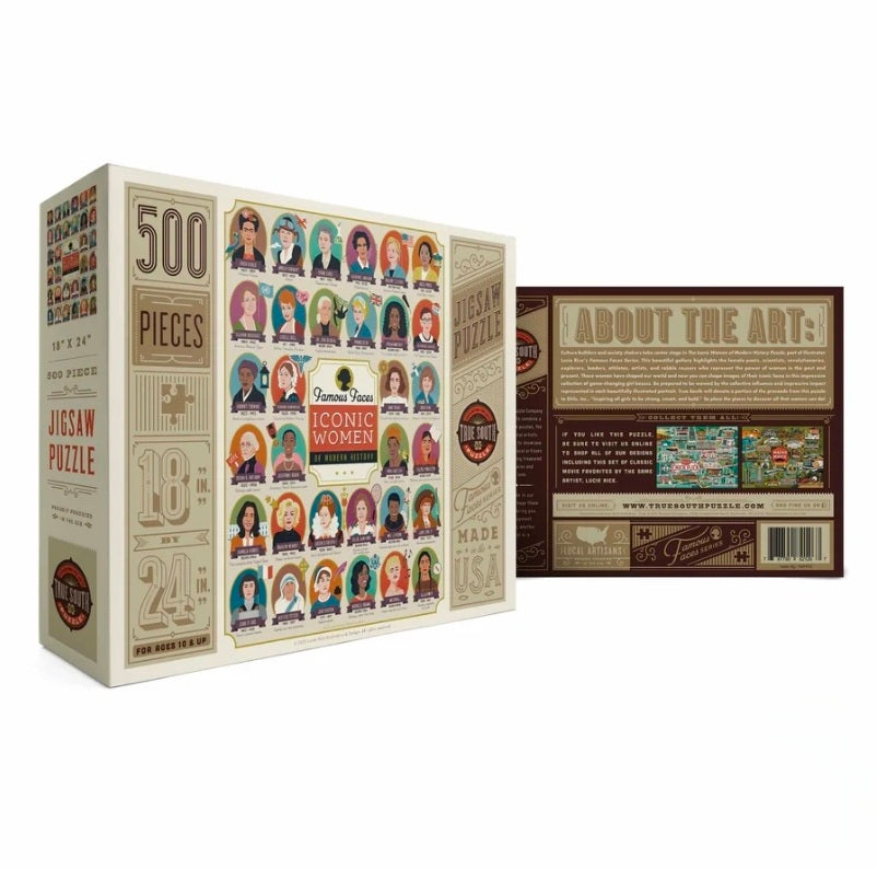 True South Puzzle - Iconic Women of Modern History