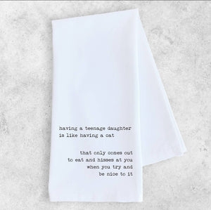 Tea towels by DEV D + CO.